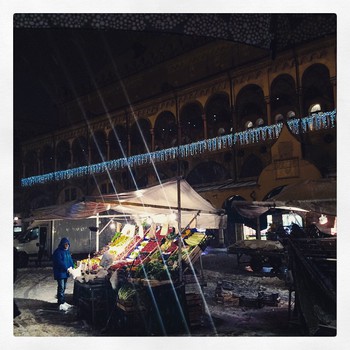 #piazzadellerbe #neve #Padua #Padova