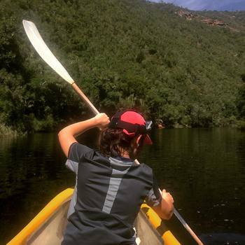 @lisamarchioretto paddling our #canoe in #SouthAfrica