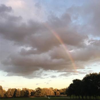 Yesterday's #rainbow in #Norwich