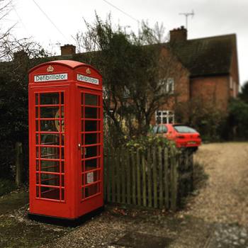 Emergency calls. UK style. #defibrillator #leicester #uk #emergency #bls