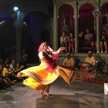 #Dancing #night in #Udaipur #India