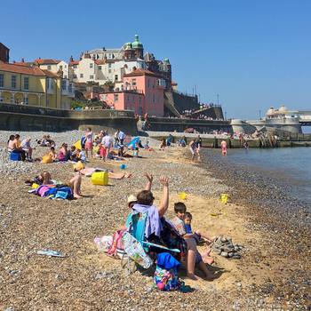 Northern Norfolk, I already miss you! #beach #britishsummer #sunny #day #cromer #norfolk #bankholiday