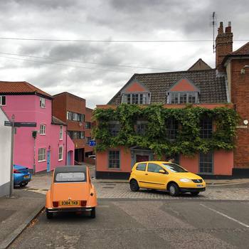 #Colours of #Norwich, Cubashire  a #gray afternoon around the city center, blessed by vivid drivers 